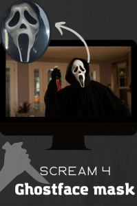 Scream 4 Ghostface mask